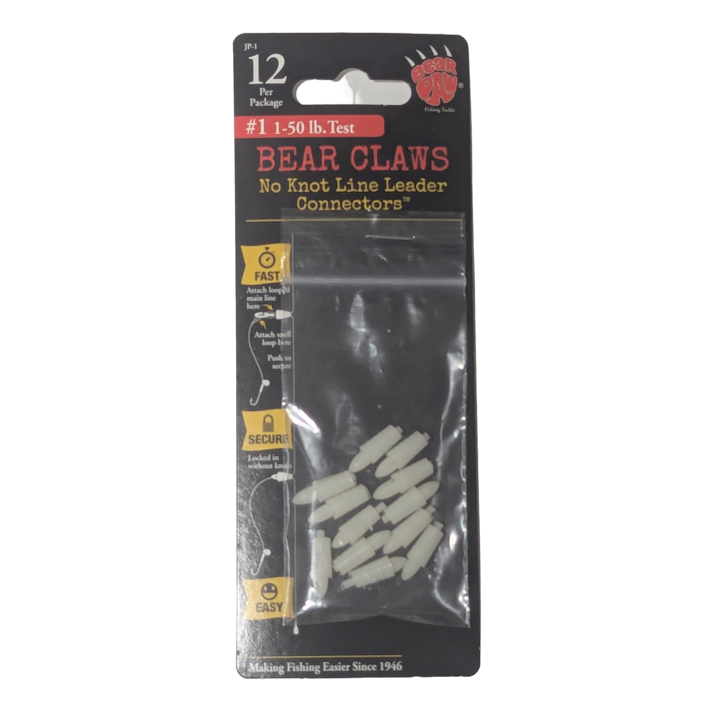 Connecteur Bear Paw pour bas de ligne