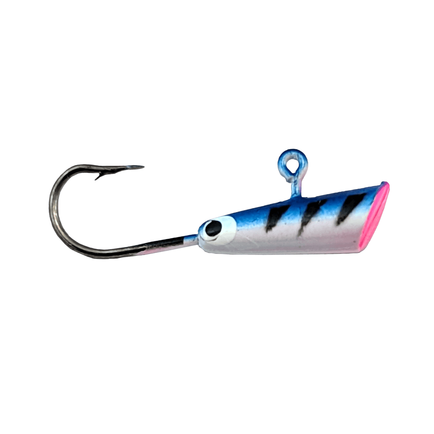 Shad Dart Jig Bleu et Blanc