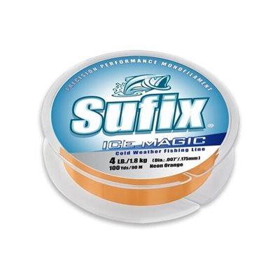Sufix Ice Magic Monofilament - Fil monofilament pour pêche sur glace