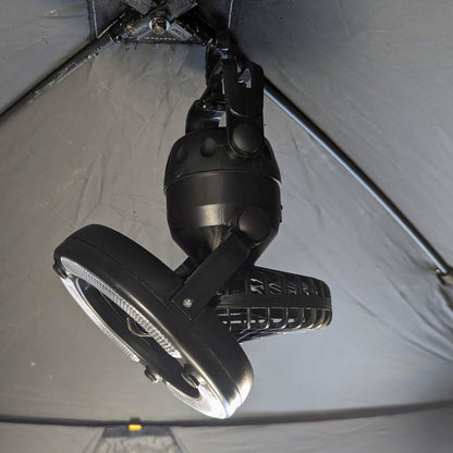 Lumière DEL pour tente avec ventilateur intérieur/extérieur
