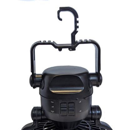 Lumière DEL pour tente avec ventilateur intérieur/extérieur