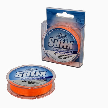 Sufix Ice Magic Monofilament - Fil monofilament pour pêche sur glace