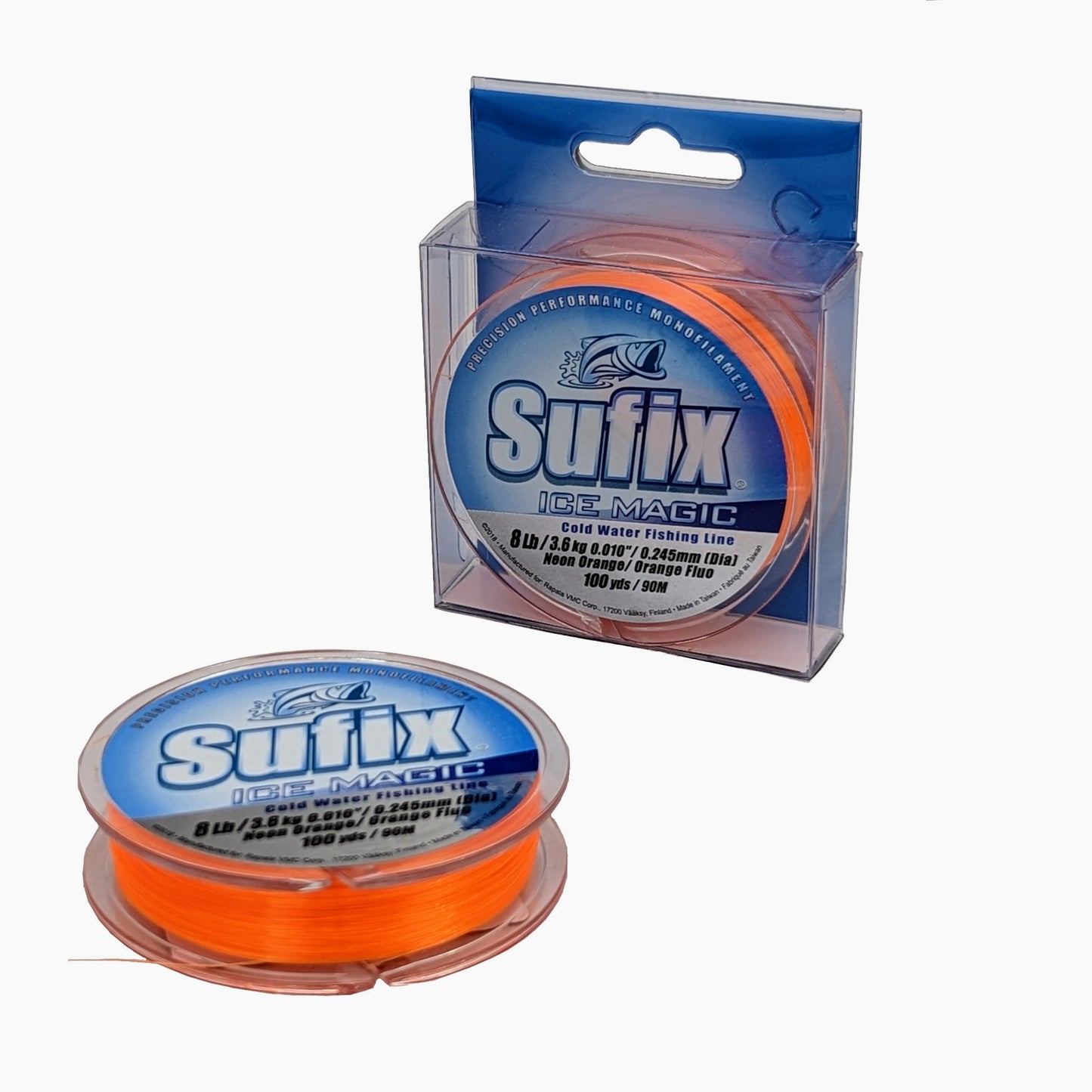 Sufix Ice Magic Monofilament - Fil monofilament pour pêche sur glace